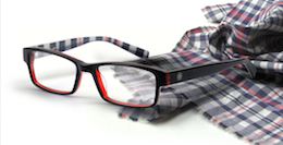 lunettes Levi's with real fabric